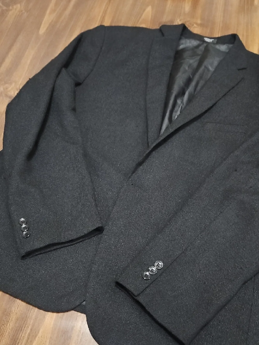 Coofandy Classic Black Single-Button Notch Blazer